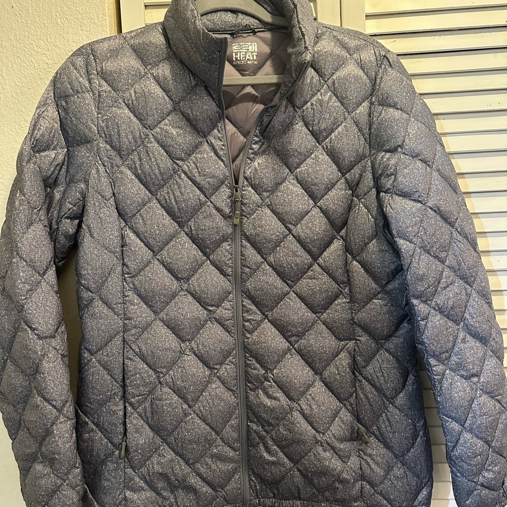 32 Degrees Charcoal Quilted Jacket